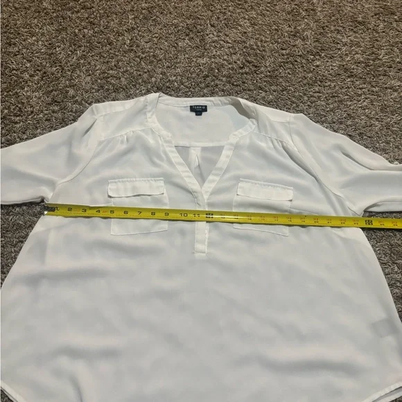 Torrid White Blouse - Picture 6 of 8